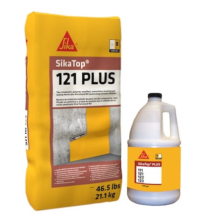 Sika SikaTop 121 Plus 2-component Leveling and Pore Sealing Mortar Kit 106574